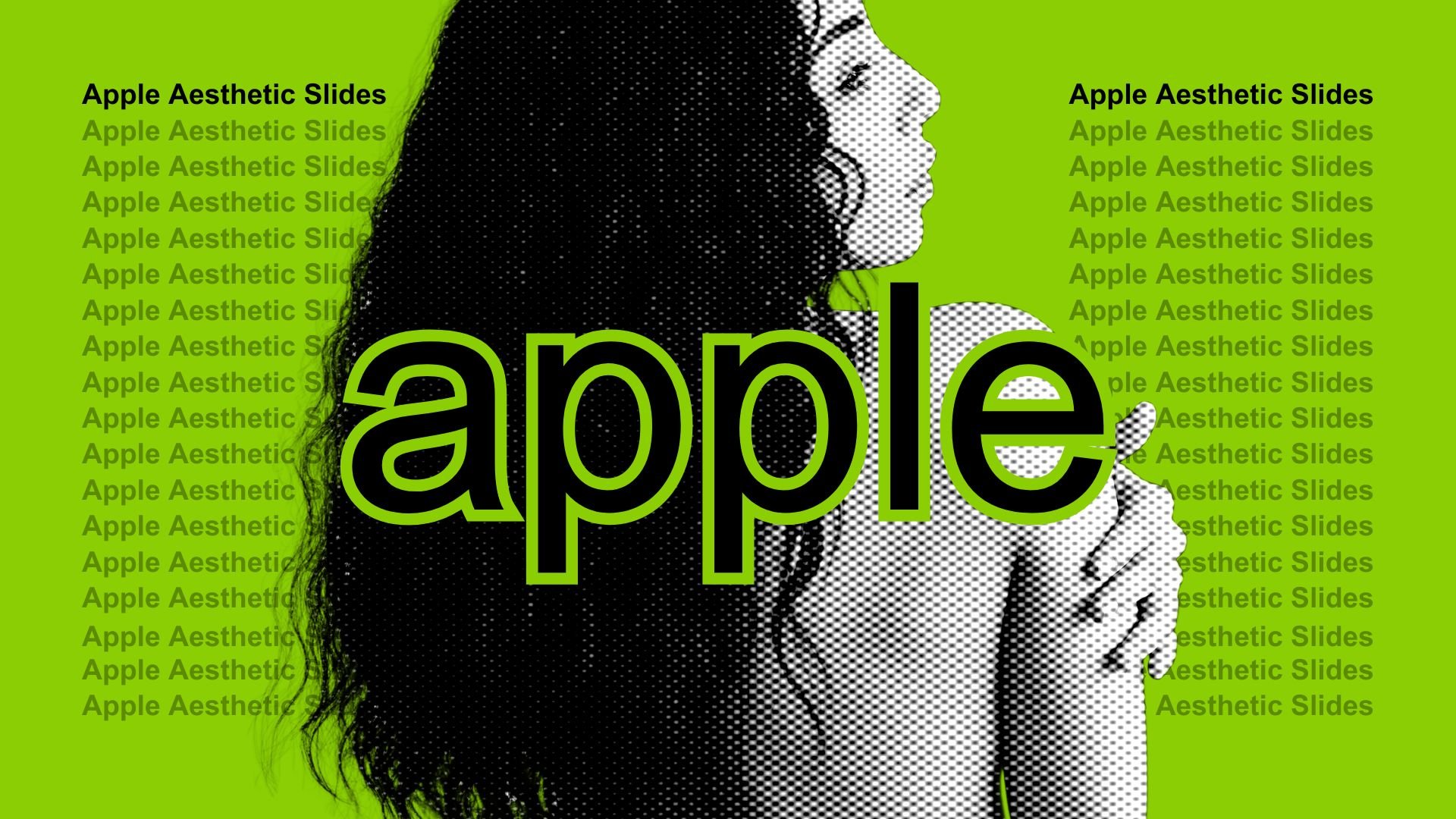 Neon Apple Aesthetic Slides - slide 1