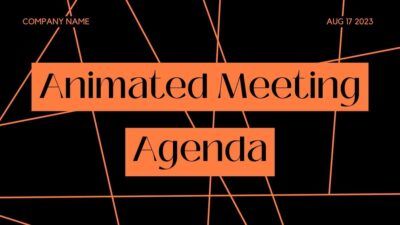 “Geometric Meeting Agenda”는 “기하학적 회의 안건”입니다.