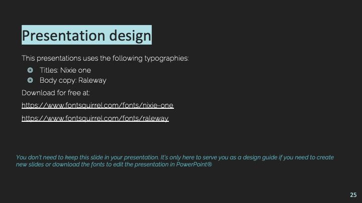 Plantilla para presentación simple y profesional - diapositiva 24