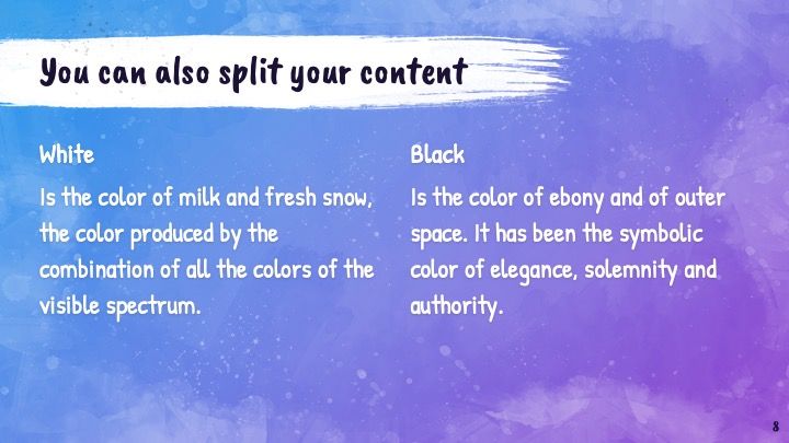 Colorful Paint Stains - slide 7