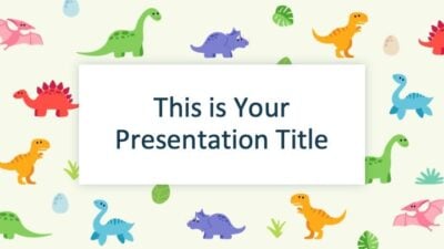 Slide Dinosaurus Lucu