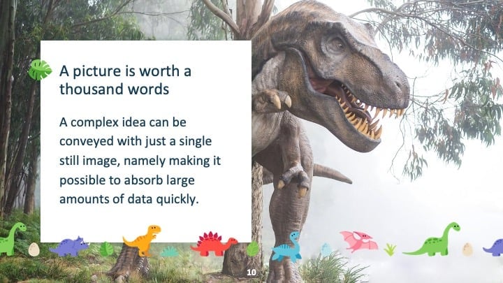 Slide Dinosaurus Lucu - slide 10