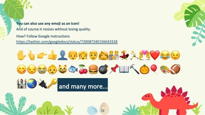 Slide Dinosaurus Lucu - slide 38