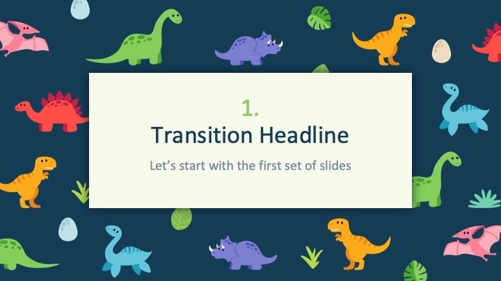 Slide Dinosaurus Lucu - slide 4