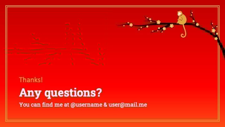 Chinese New Year 2016 (The Monkey) Slides - slide 24