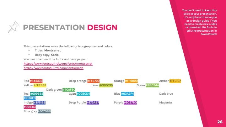 Plantilla para presentación moderna multicolor - diapositiva 25