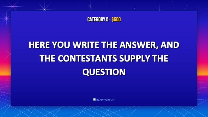 Plantilla para presentación del concurso Jeopardy - diapositiva 25
