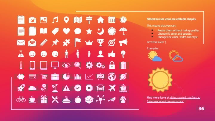 Rainbow Gradients Slides - slide 36