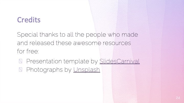 Watercolor Waves Slides - slide 24
