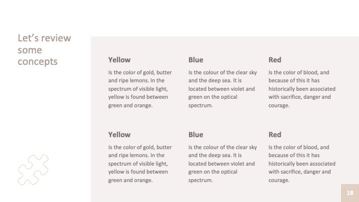 Neutral Colors Slides - slide 17