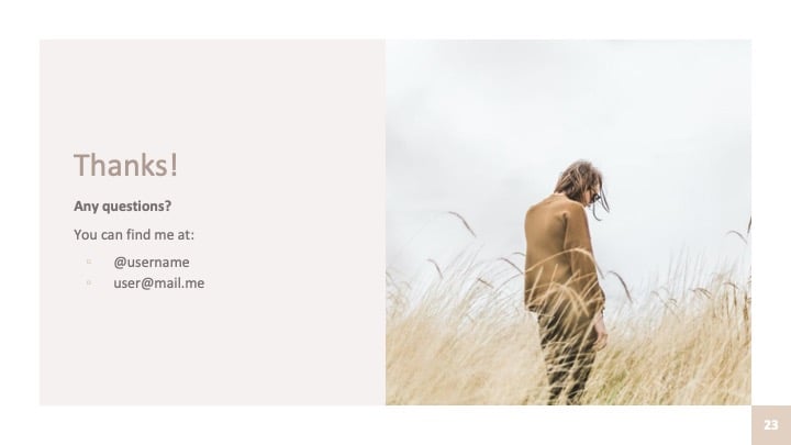Neutral Colors Slides - slide 22