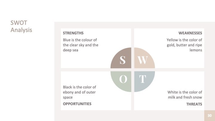 Neutral Colors Slides - slide 28