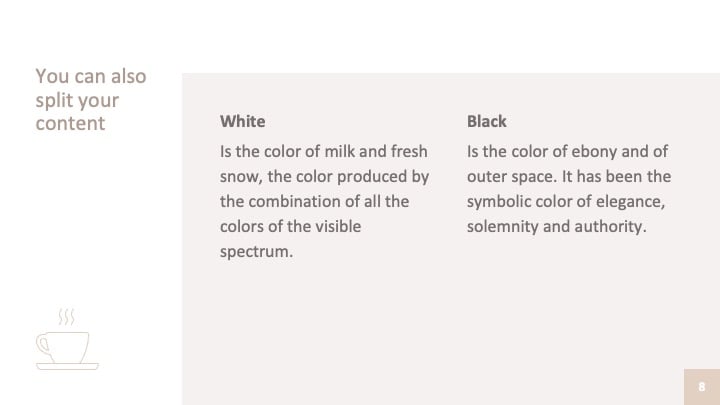 Neutral Colors Slides - slide 8