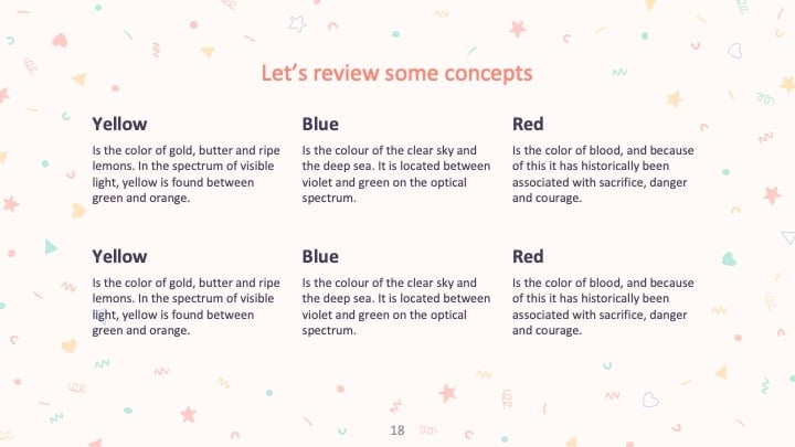 Cute Confetti Slides - slide 18