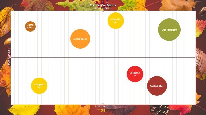 Plantilla para presentación con hojas de otoño - diapositiva 33
