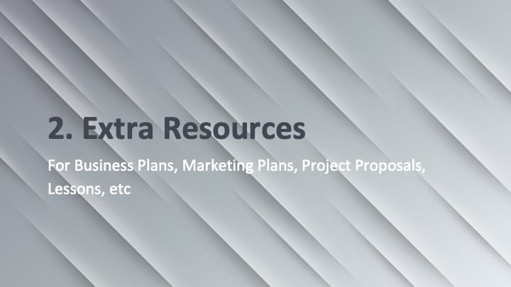 Subtle Diagonals Slides - slide 26