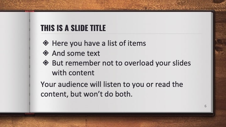 Slide Buku Terbuka - slide 6