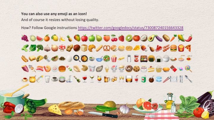 Plantilla para presentación de comida sana - diapositiva 37