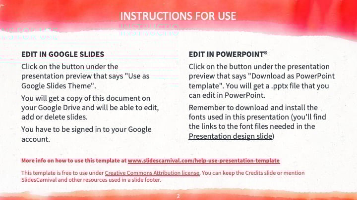 Colorful Watercolor Slides - slide 2