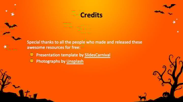 Simple Halloween Slides - slide 25