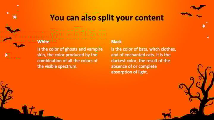 Simple Halloween Slides - slide 8