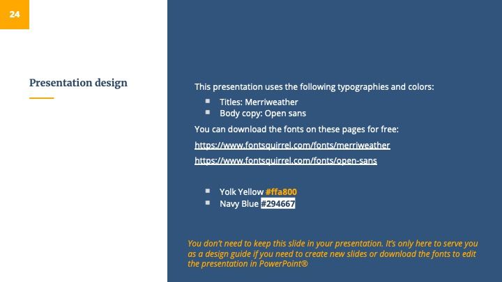 Plantilla para presentación para pitch deck con estilo - diapositiva 23