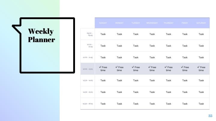 Modern Feminine Slides - slide 35