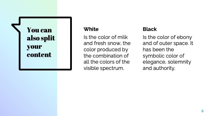 Modern Feminine Slides - slide 8