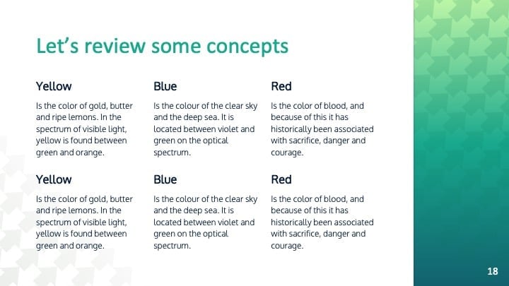 Upward Arrows Slides - slide 18