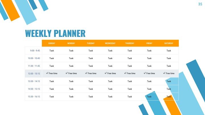 Trustworthy and reliable design with clean layouts - slide 34