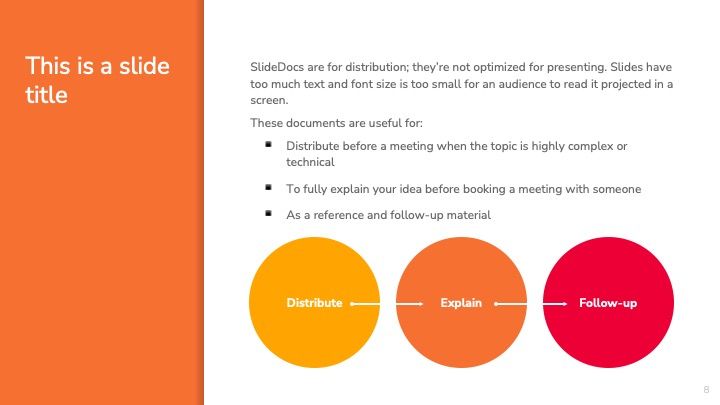 Plantilla de presentación slidedoc para empresas - diapositiva 7