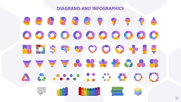 Purple Hexagons - slide 36
