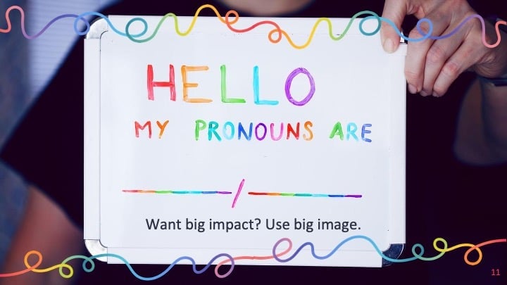 Rainbow Line Slides - slide 11