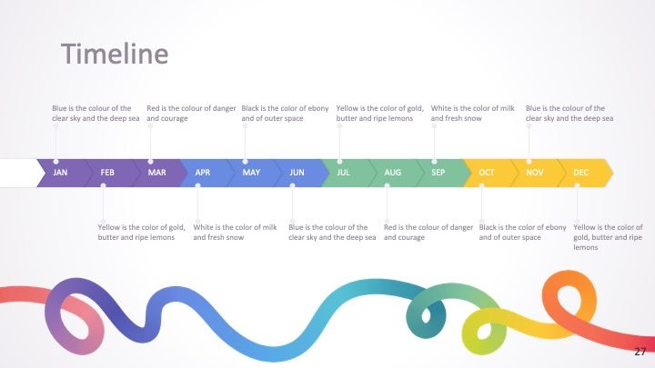Linha Rainbow - slide 26