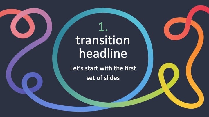 Rainbow Line Slides - slide 3