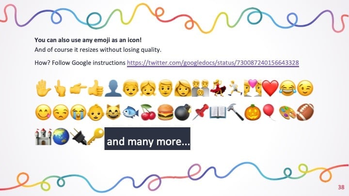 Rainbow Line Slides - slide 38