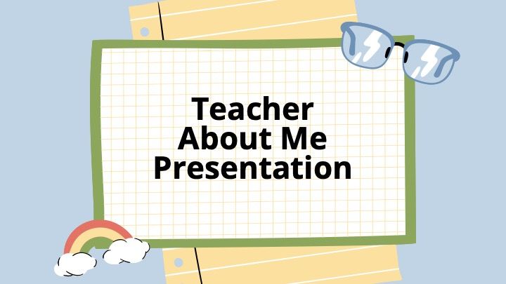 Teacher about me - slide 0