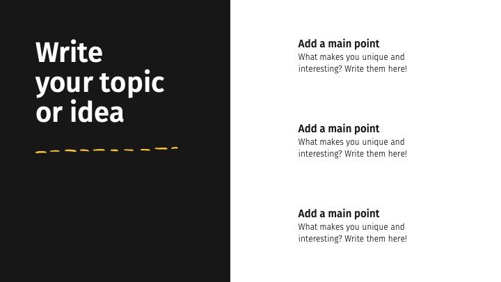 これらのスライドをソーシャルメディアのPowerPointテンプレート、ソーシャルメディアのGoogleスライドテンプレート、またはCanvaのテーマとして使用するヒントについては、「How To」スライドを参照してください。 - slide 11