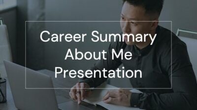 Check Out This Student Resume Presentation Template