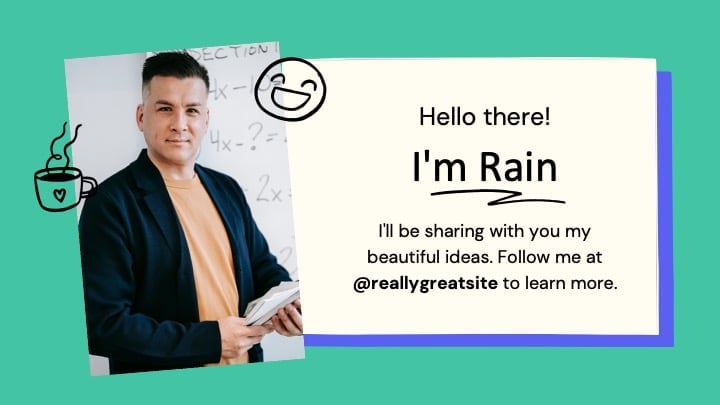 Slides divertidos sobre mim para professores - deslizar 4
