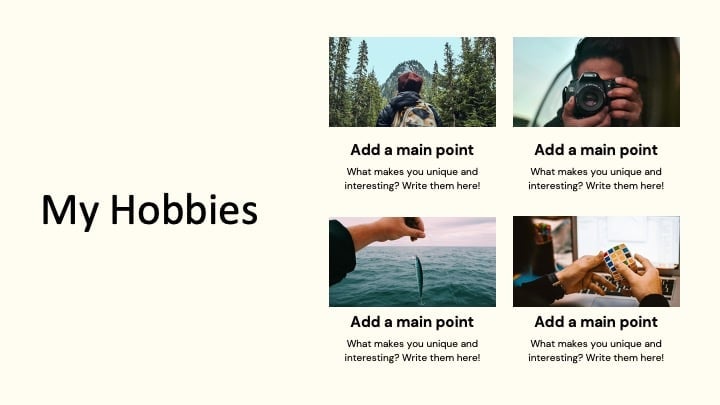 Slides divertidos sobre mim para professores - deslizar 7