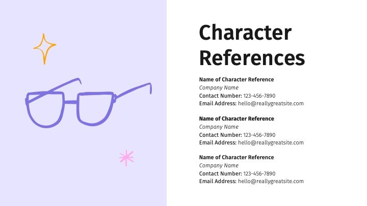 Creative resume - slide 9