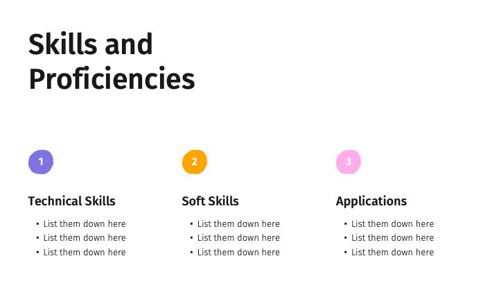 Creative resume - slide 7