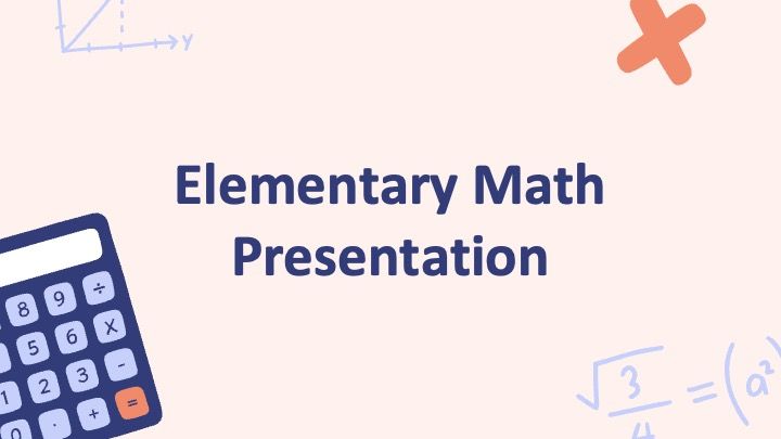 Elementary math - slide 0