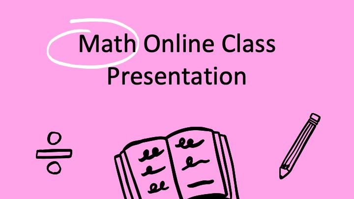 Aula on-line de matemática - slide 0