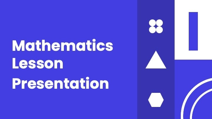 Mathematics Lesson Slides - slide 1