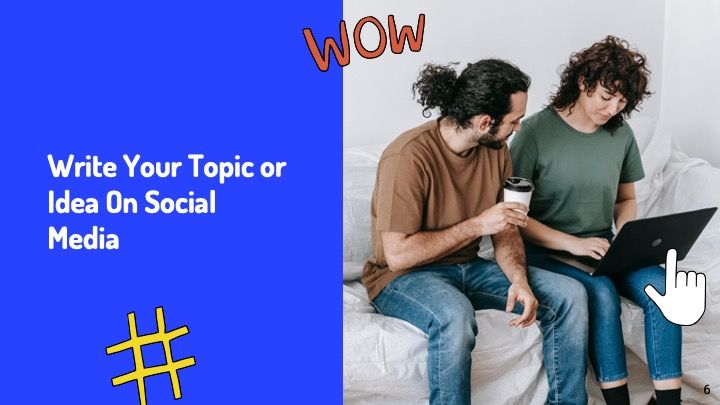 Mídia social de volta às aulas - slide 5