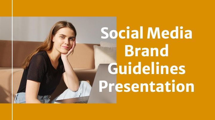 Social media brand guidelines - slide 0