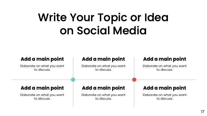 Social media strategy - slide 16