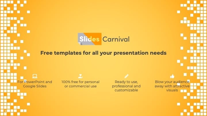 Technology Pixels Slides - slide 39
